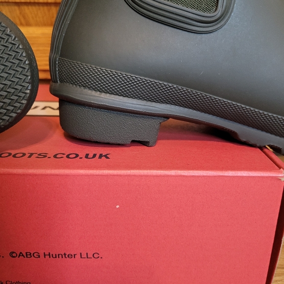 Hunter Womens Size 6 Original Chelsea Rain Boots Dark Olive Green - Picture 9 of 13